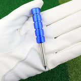 Maxbell Golf Divot Repair Tool Accessories Equipment for Training Women Blue