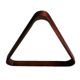 Maxbell Flat Billiard Triangle Rack 8 Balls Accessory Snooker Positioning Red