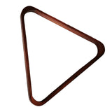 Maxbell Flat Billiard Triangle Rack 8 Balls Accessory Snooker Positioning Red