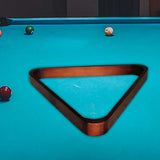 Maxbell Flat Billiard Triangle Rack 8 Balls Accessory Snooker Positioning Red
