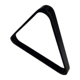 Maxbell Flat Billiard Triangle Rack 8 Balls Accessory Snooker Positioning Black