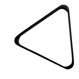 Maxbell Flat Billiard Triangle Rack 8 Balls Accessory Snooker Positioning Black