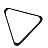Maxbell Flat Billiard Triangle Rack 8 Balls Accessory Snooker Positioning Black