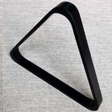 Maxbell Flat Billiard Triangle Rack 8 Balls Accessory Snooker Positioning Black