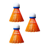 Maxbell 3Pcs LED Badminton Shuttlecocks Glow in The Dark Birdie Balls Red
