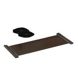 Maxbell Sliding Pad with Shoe Cover Balance Exercise Strength Ski  140cmx50cm Black