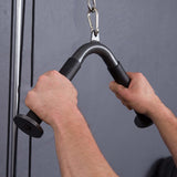 Maxbell V Shaped Tricep Press Down Bar Cable Machine Handle Attachment for Gym