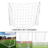 Maxbell Football Net Replace White Accessories Soccer Goal Net for Teens 1.2mx0.8m