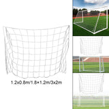 Maxbell Football Net Replace White Accessories Soccer Goal Net for Teens 1.2mx0.8m