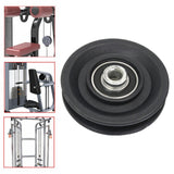 Maxbell Universal Nylon Bearing Pulley Wheel for Fitness Equipment Cable Machine