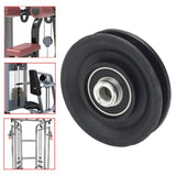 Maxbell Universal Nylon Bearing Pulley Wheel for Fitness Equipment Cable Machine