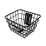 Maxbell Front Basket Storage Iron Parts Black Hanging Basket for Electric Scooter