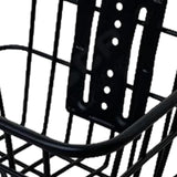 Maxbell Front Basket Storage Iron Parts Black Hanging Basket for Electric Scooter