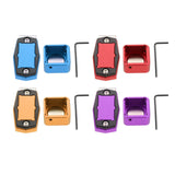 Maxbell Magnetic Chalk Holder with Belt Clip Pool Cue Snooker Accessories Blue