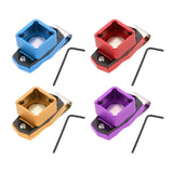 Maxbell Magnetic Chalk Holder with Belt Clip Pool Cue Snooker Accessories Blue