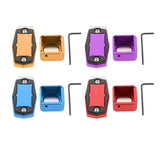 Maxbell Magnetic Chalk Holder with Belt Clip Pool Cue Snooker Accessories Blue
