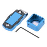 Maxbell Magnetic Chalk Holder with Belt Clip Pool Cue Snooker Accessories Blue