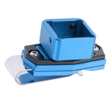 Maxbell Magnetic Chalk Holder with Belt Clip Pool Cue Snooker Accessories Blue