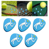 Maxbell Tennis Vibration Dampener Shock Absorber Tennis Dampener for Outdoor Sports Blue Person