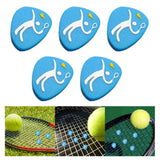 Maxbell Tennis Vibration Dampener Shock Absorber Tennis Dampener for Outdoor Sports Blue Person