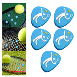 Maxbell Tennis Vibration Dampener Shock Absorber Tennis Dampener for Outdoor Sports Blue Person