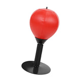 Maxbell Punching Bag Speed Ball Desktop Boxing Ball for Exercise Sports Equipment Red