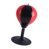 Maxbell Punching Bag Speed Ball Desktop Boxing Ball for Exercise Sports Equipment Black Red