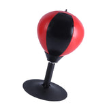 Maxbell Punching Bag Speed Ball Desktop Boxing Ball for Exercise Sports Equipment Black Red