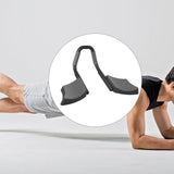 Maxbell Abs Trainer Support Abdominal Trainer for Workout Auxiliary Fitness Black