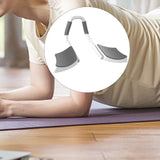 Maxbell Abs Trainer Support Abdominal Trainer for Workout Auxiliary Fitness White