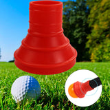 Maxbell Retriever Rubber Lightweight Grabber Golf Ball Pick up Sucker for Putter Red