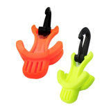 Maxbell dive Mouthpiece Holder Portable BCD Hanger Accessories for Mouthpiece Orange