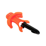 Maxbell dive Mouthpiece Holder Portable BCD Hanger Accessories for Mouthpiece Orange