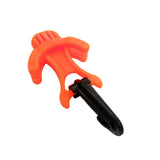 Maxbell dive Mouthpiece Holder Portable BCD Hanger Accessories for Mouthpiece Orange