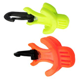 Maxbell dive Mouthpiece Holder Portable BCD Hanger Accessories for Mouthpiece Orange