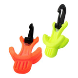 Maxbell dive Mouthpiece Holder Portable BCD Hanger Accessories for Mouthpiece Orange
