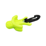 Maxbell dive Mouthpiece Holder Portable BCD Hanger Accessories for Mouthpiece Yellow