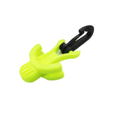 Maxbell dive Mouthpiece Holder Portable BCD Hanger Accessories for Mouthpiece Yellow