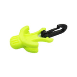 Maxbell dive Mouthpiece Holder Portable BCD Hanger Accessories for Mouthpiece Yellow