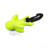 Maxbell dive Mouthpiece Holder Portable BCD Hanger Accessories for Mouthpiece Yellow