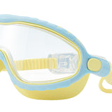 Maxbell Kids Swim Goggles with Earplug Swimming Glasses for Children Adjustable Yellow