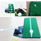 Maxbell Golf Practice Swing Mat Golf Hitting Mat Non Slip Golf Turf Mat Portable