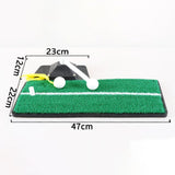 Maxbell Golf Practice Swing Mat Golf Hitting Mat Non Slip Golf Turf Mat Portable