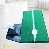 Maxbell Golf Practice Swing Mat Golf Hitting Mat Non Slip Golf Turf Mat Portable