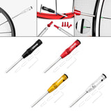 Maxbell Bike Spoke Insertion Driver Tool Non Slip for Bicycle Mountain Bike Black