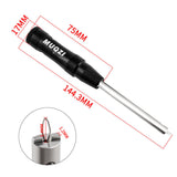 Maxbell Bike Spoke Insertion Driver Tool Non Slip for Bicycle Mountain Bike Black