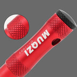 Maxbell Bike Spoke Insertion Driver Tool Non Slip for Bicycle Mountain Bike Red