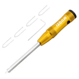 Maxbell Bike Spoke Insertion Driver Tool Non Slip for Bicycle Mountain Bike Golden
