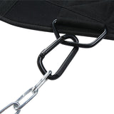 Maxbell Weightlifting Dipping Belt with Chain Accs Tool Waist for Gym Exercise