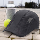 Maxbell Breathable Sun Hat Summer Driver Hat Sports Baseball Caps Golf Caps Cotton Dark Gray